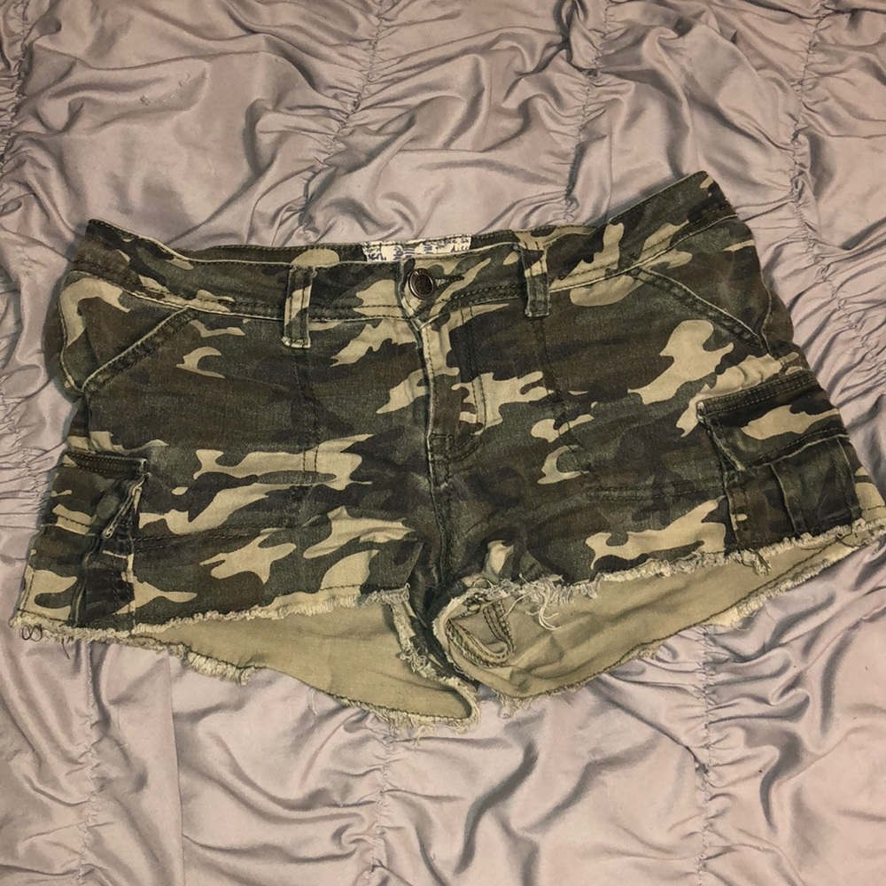 Camp Print Shorts